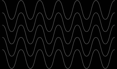 Dalgalı, zig-zag, çapraz çizgiler. Dalgalanan çizgiler