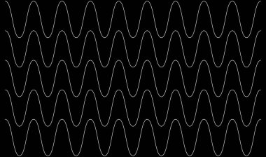 Dalgalı, zig-zag, çapraz çizgiler. Dalgalanan çizgiler