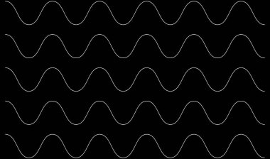 Dalgalı, zig-zag, çapraz çizgiler. Dalgalanan çizgiler