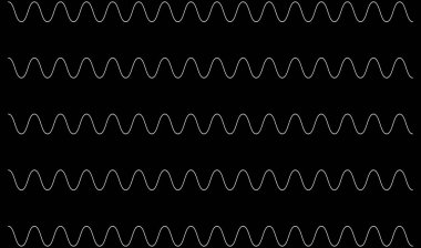 Dalgalı, zig-zag, çapraz çizgiler. Dalgalanan çizgiler