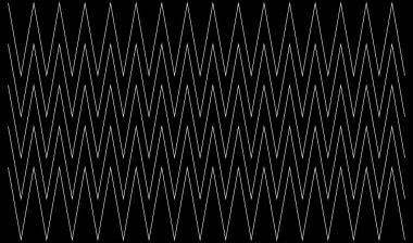 Dalgalı, zig-zag, çapraz çizgiler. Dalgalanan çizgiler