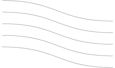 Dalgalı, zig-zag, çapraz çizgiler. Dalgalanan çizgiler