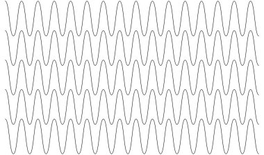 Dalgalı, zig-zag, çapraz çizgiler. Dalgalanan çizgiler