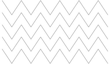 Dalgalı, zig-zag, çapraz çizgiler. Dalgalanan çizgiler