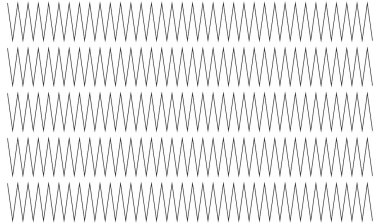 Dalgalı, zig-zag, çapraz çizgiler. Dalgalanan çizgiler