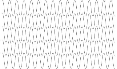 Dalgalı, zig-zag, çapraz çizgiler. Dalgalanan çizgiler