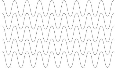 Dalgalı, zig-zag, çapraz çizgiler. Dalgalanan çizgiler