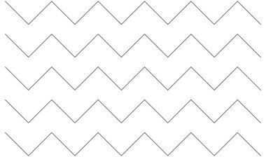 Dalgalı, zig-zag, çapraz çizgiler. Dalgalanan çizgiler