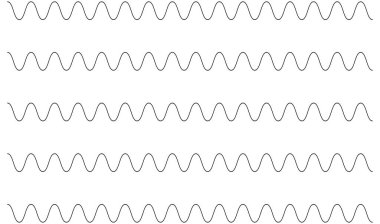 Dalgalı, zig-zag, çapraz çizgiler. Dalgalanan çizgiler