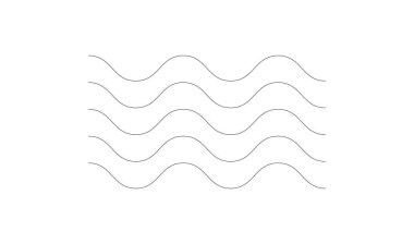 Dalgalı, zig-zag, çapraz çizgiler. Dalgalanan çizgiler