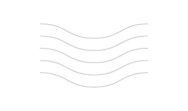 Dalgalı, zig-zag, çapraz çizgiler. Dalgalanan çizgiler