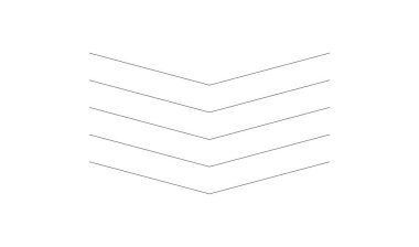 Dalgalı, zig-zag, çapraz çizgiler. Dalgalanan çizgiler