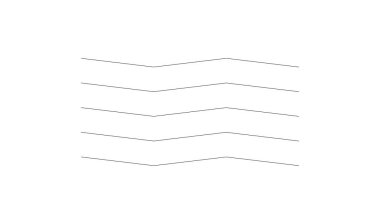 Dalgalı, zig-zag, çapraz çizgiler. Dalgalanan çizgiler