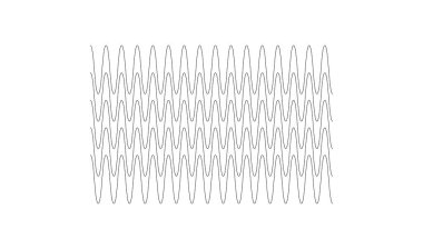 Dalgalı, zig-zag, çapraz çizgiler. Dalgalanan çizgiler