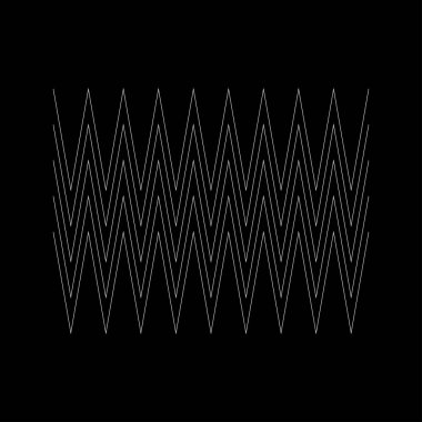 Dalgalı, zig-zag, çapraz çizgiler. Dalgalanan çizgiler