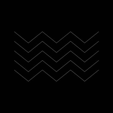 Wavy, zig-zag, criss-cross lines. Waving stripes