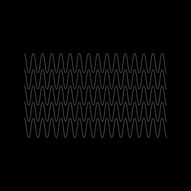 Dalgalı, zig-zag, çapraz çizgiler. Dalgalanan çizgiler