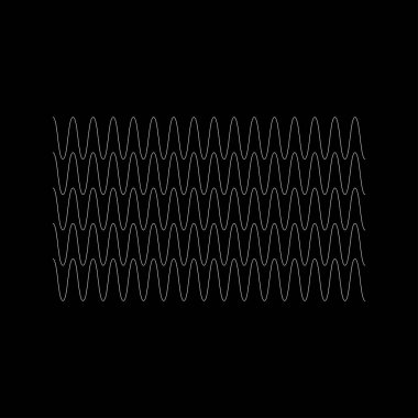 Dalgalı, zig-zag, çapraz çizgiler. Dalgalanan çizgiler