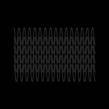 Dalgalı, zig-zag, çapraz çizgiler. Dalgalanan çizgiler