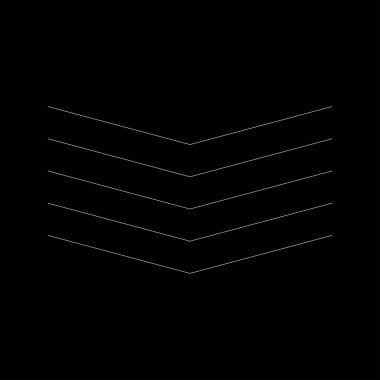 Dalgalı, zig-zag, çapraz çizgiler. Dalgalanan çizgiler