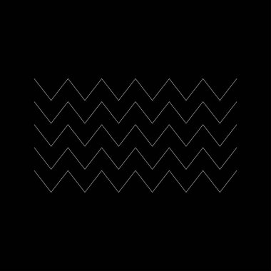 Dalgalı, zig-zag, çapraz çizgiler. Dalgalanan çizgiler