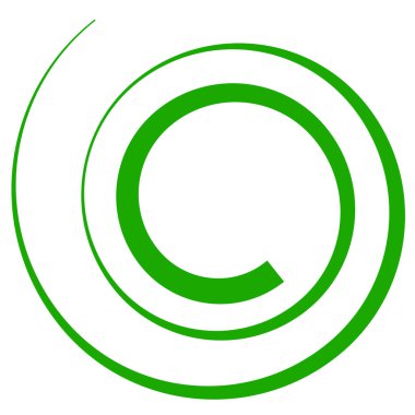 Sarmal, girdap ve kıvrık şekil elementi