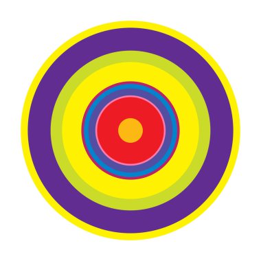 Rastgele daireler soyut geometrik bileşim