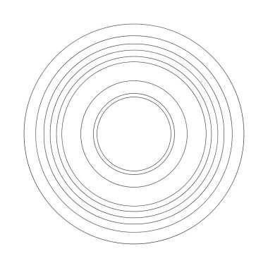 Rastgele daireler soyut geometrik bileşim