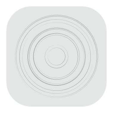 Rastgele daireler soyut geometrik bileşim