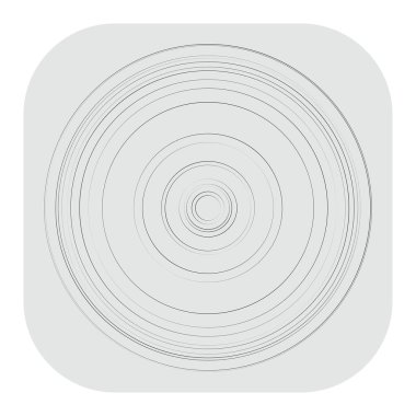 Rastgele daireler soyut geometrik bileşim