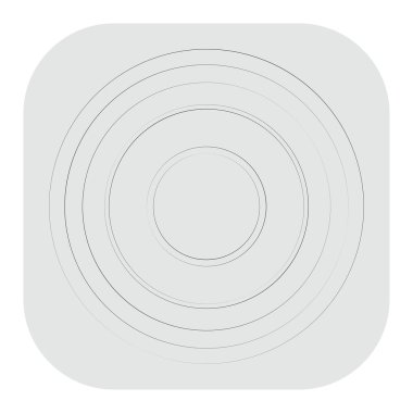 Rastgele daireler soyut geometrik bileşim