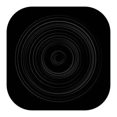 Rastgele daireler soyut geometrik bileşim