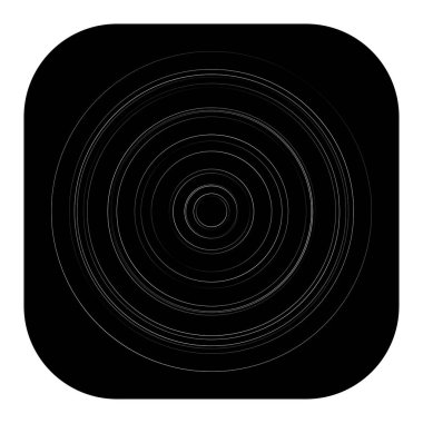 Rastgele daireler soyut geometrik bileşim