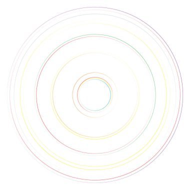Rastgele daireler soyut geometrik bileşim
