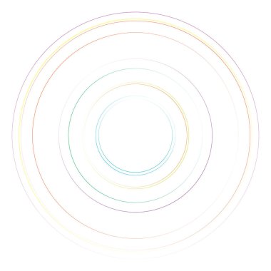 Rastgele daireler soyut geometrik bileşim