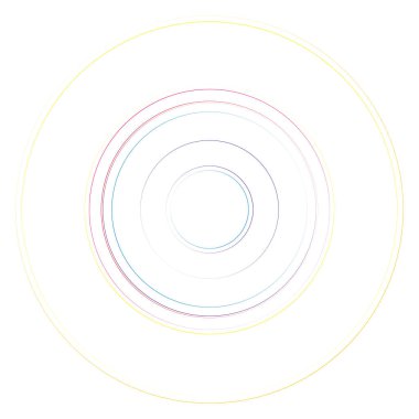 Rastgele daireler soyut geometrik bileşim