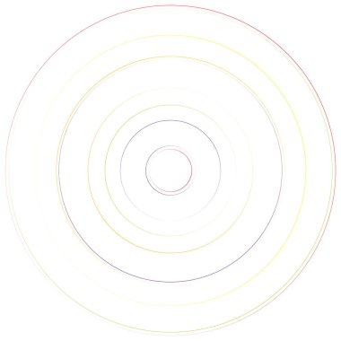 Rastgele daireler soyut geometrik bileşim
