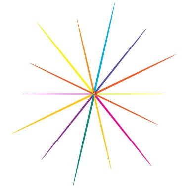 Rastgele daireler, dairesel halkalar geometrik tasarım ögesi