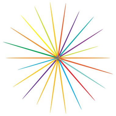 Rastgele daireler, dairesel halkalar geometrik tasarım ögesi