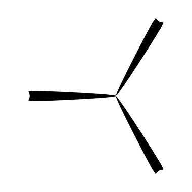 Soyut geometrik simge, sembol ögesi şekli