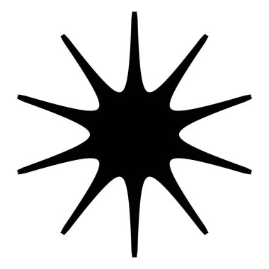 Soyut geometrik simge, sembol ögesi şekli