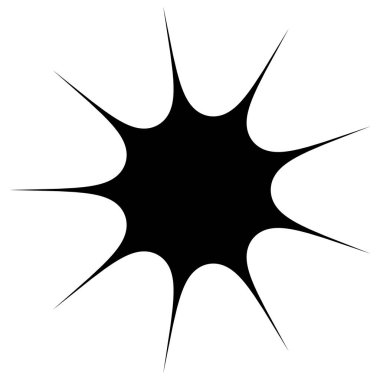 Soyut geometrik simge, sembol ögesi şekli