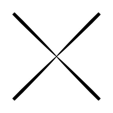 Soyut geometrik simge, sembol ögesi şekli