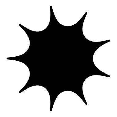 Soyut geometrik simge, sembol ögesi şekli