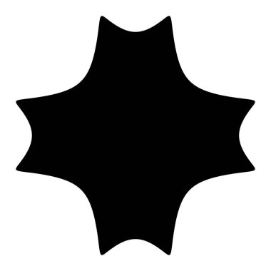 Soyut geometrik simge, sembol ögesi şekli