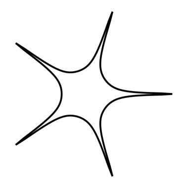 Soyut geometrik simge, sembol ögesi şekli