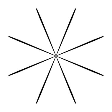 Soyut geometrik simge, sembol ögesi şekli