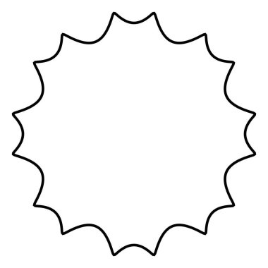 Soyut geometrik simge, sembol ögesi şekli