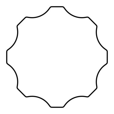 Soyut geometrik simge, sembol ögesi şekli