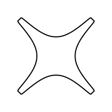 Soyut geometrik simge, sembol ögesi şekli